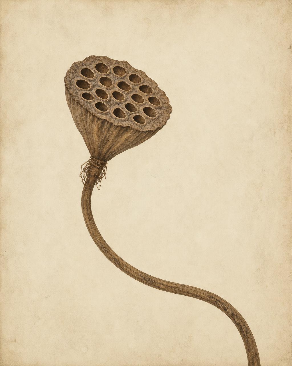 Eden IV — Monstera Obliqua — botanical art print on aged ivory paper